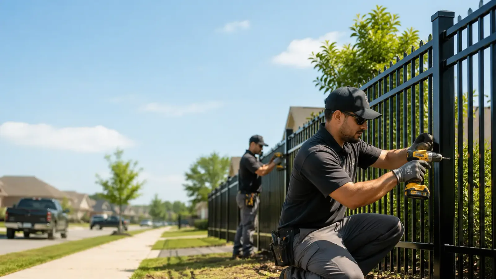 Metal Fence Installation in Burgoon, OH